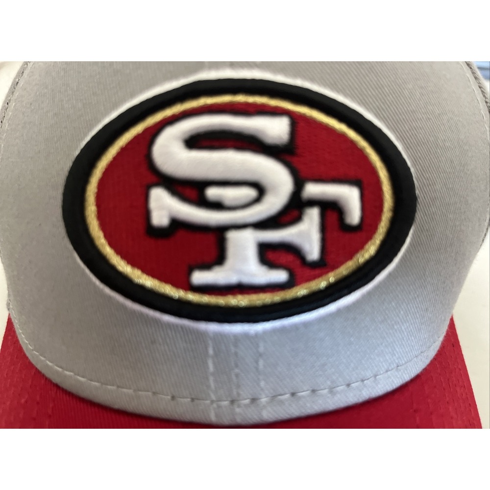 San Francisco SF 49ers New Era 9Forty Red/Grey Adjustable Cap NWT - Picture 3 of 6
